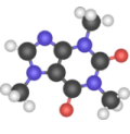 Caffeine molecule